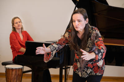 Märchenerzählerin Claudia Edermayer, Pianistin Martina Haselgruber